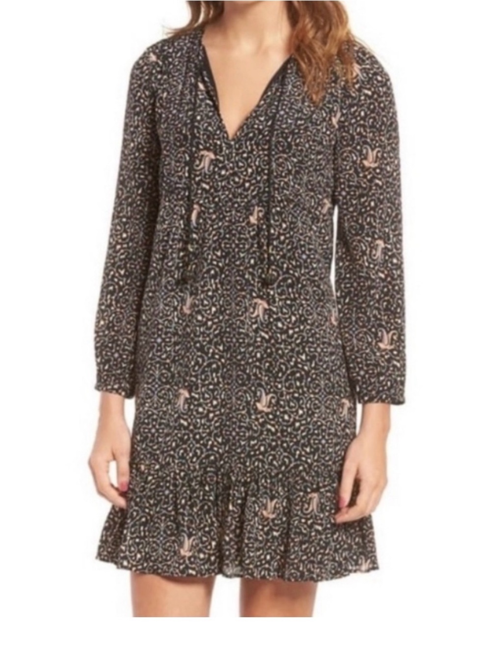 Madewell Silk Fiesta Paisley Dress Size 2